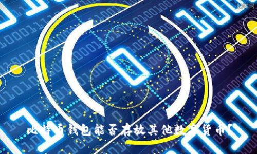 比特币钱包能否存放其他数字货币？